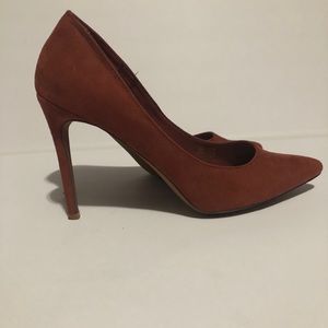 Rose color heels